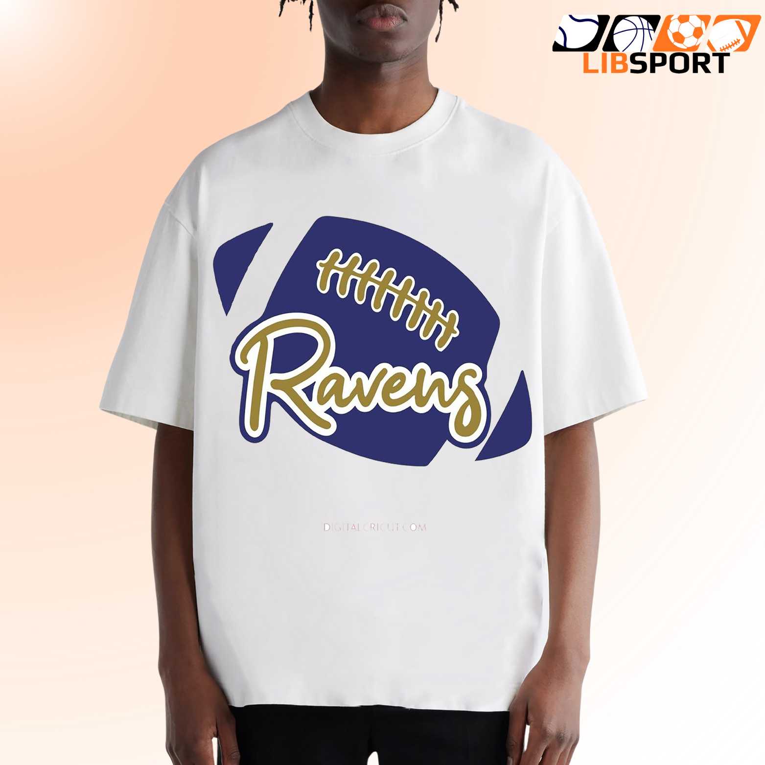 Baltimore Ravens T Shirt, Nfl Football Fan Game Day Tee